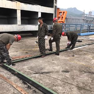 閘門水封更換、改造施工